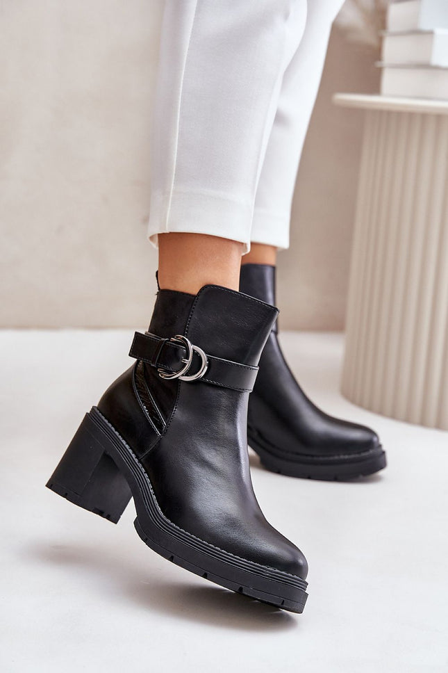 Women's Heel Ankle Boots Step in style