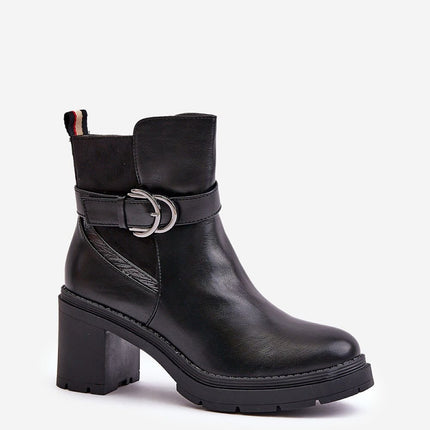 Women's Heel Ankle Boots Step in style