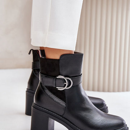 Women's Heel Ankle Boots Step in style