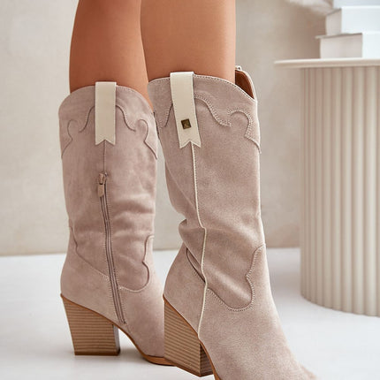 Women's Heel Boots Step in style