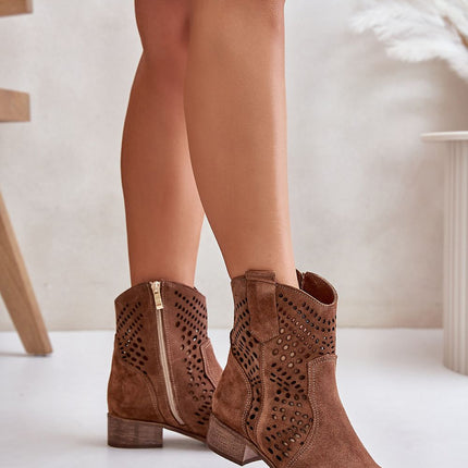 Women's Suede Ankle Boots Step in style