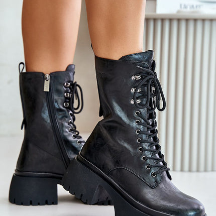 Women's Leather Ankle Boots Step in style