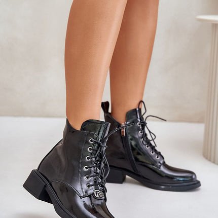 Women's Leather Ankle Boots Step in style