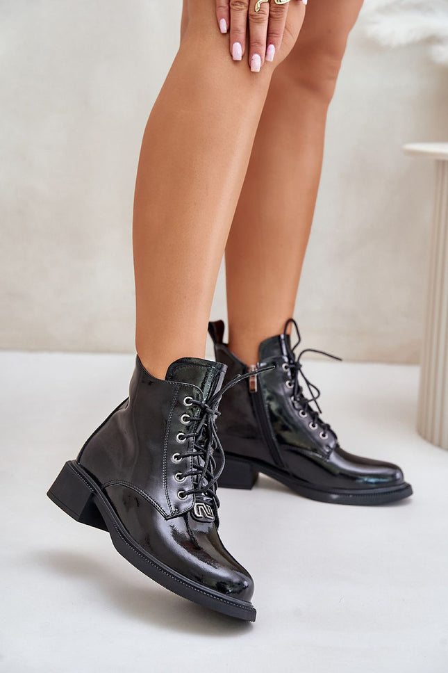 Women's Leather Ankle Boots Step in style