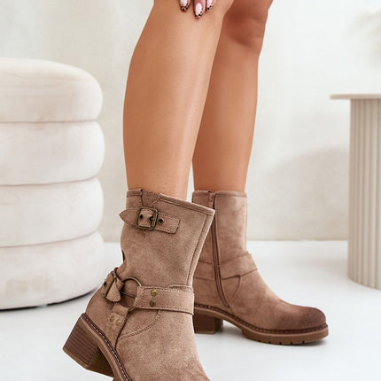 Women's Heel Ankle Boots Step in style