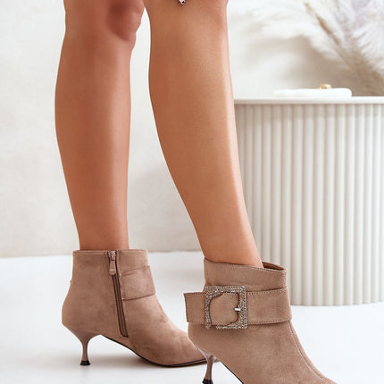 Women's Heel Ankle Boots Step in style