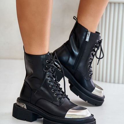 Women's Leather Ankle  Boots Step in style