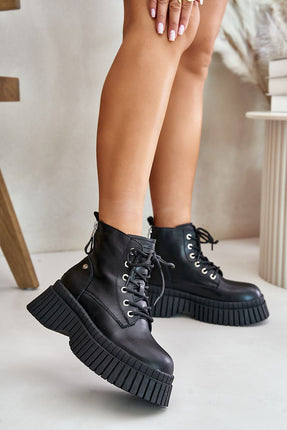 Women's Leather Ankle Boots Step in style