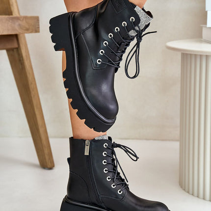 Women's Leather Ankle Boots Step in style