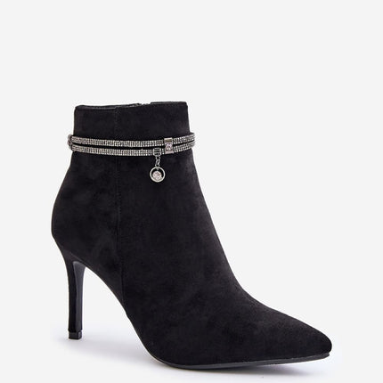 Women's Ankle Heel Boots Step in style