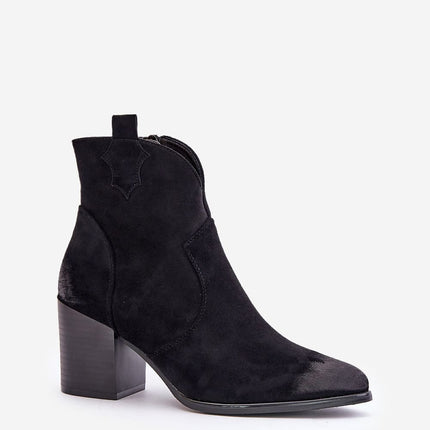 Women's Ankle Heel Boots Step in style