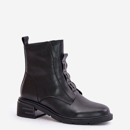 Women's Leather Ankle Boots Step in style