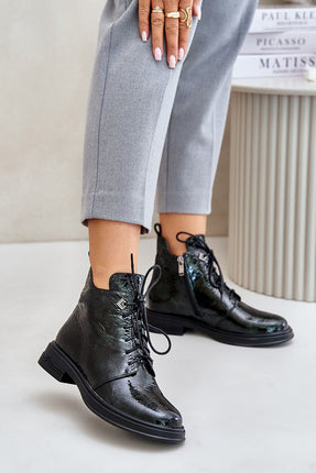 Women's Leather Ankle Boots Step in style