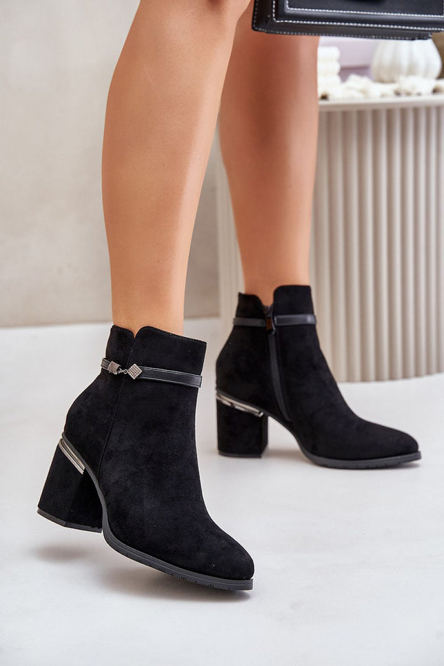 Women's Heel Ankle Boots Step in style