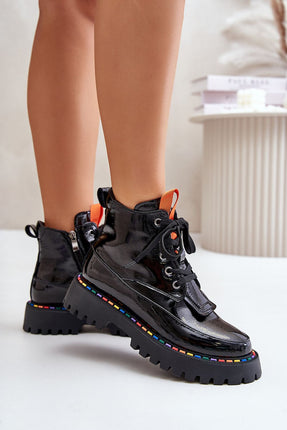 Women's Leather Ankle Boots Step in style