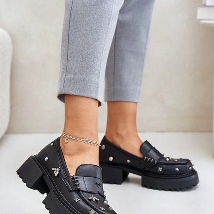 Women's Leather Low Shoes Step in style