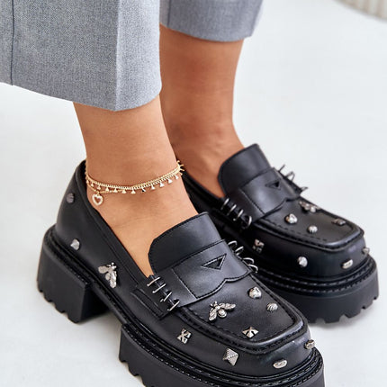 Women's Leather Low Shoes Step in style