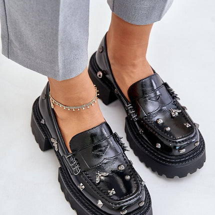 Women's Leather Low Shoes Step in style