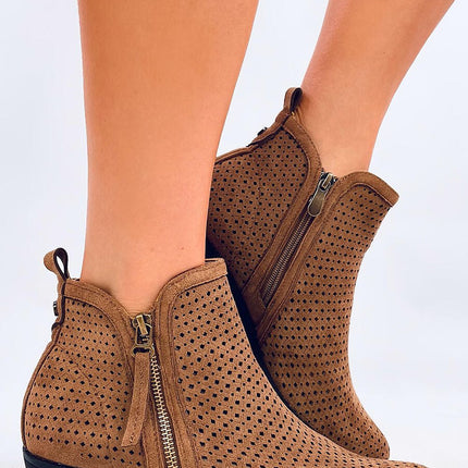 Women's Suede Ankle Boots Inello