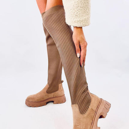 Women's Thigh-High Officer Boots Inello