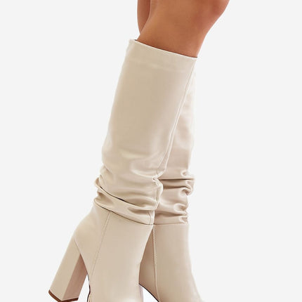 Women's High Heel Boots Step in style