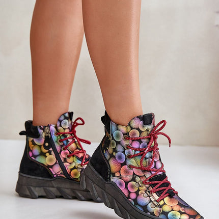 Women's Leather Ankle Boots Step in style