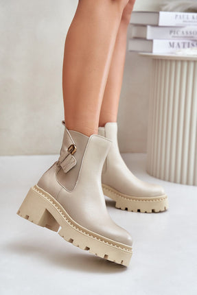 Women's Leather Ankle Boots Step in style