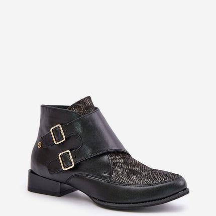 Women's Leather Ankle Boots Step in style