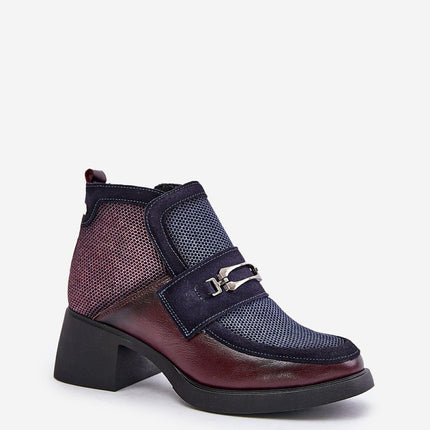 Women's Leather Ankle Boots Step in style