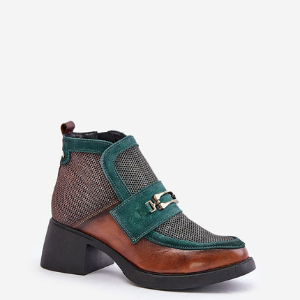 Women's Leather Ankle Boots Step in style