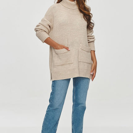 Women's Turtleneck Makadamia