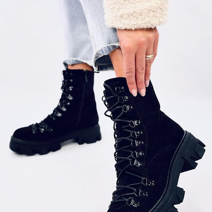 Women's Suede Ankle Boots Inello