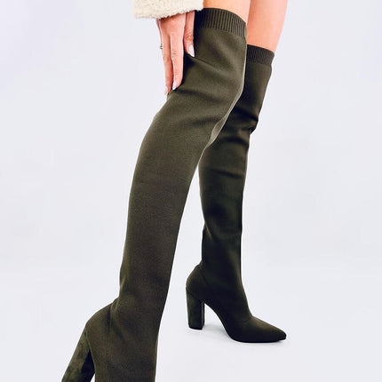 Women's Musketeer Suede Thigh-High Boots Inello