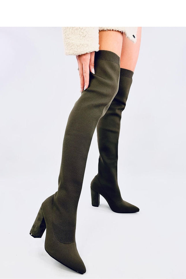 Women's Musketeer Suede Thigh-High Boots Inello