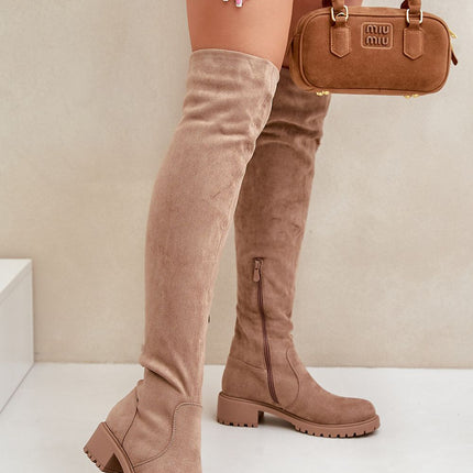 Women's Thigh-Hight Boots Step in style