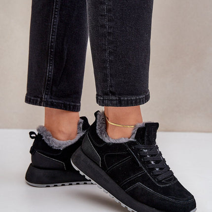 Women's Leather Sport Shoes Step in style