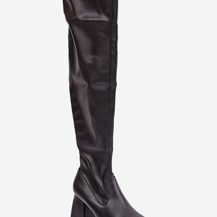 Women's Thigh-High Heel Boots Step in style