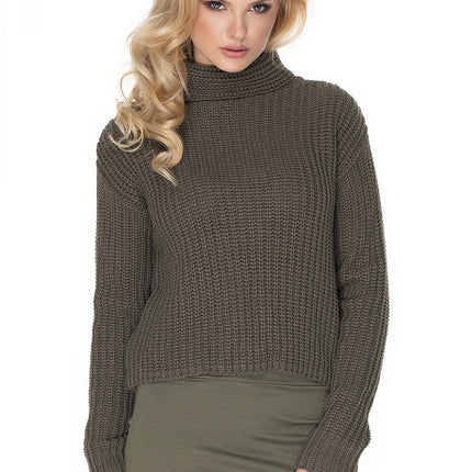 Women's Turtleneck PeeKaBoo