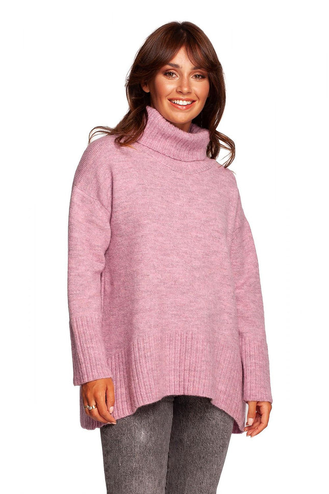 Pull col roulé pour femme BE Knit