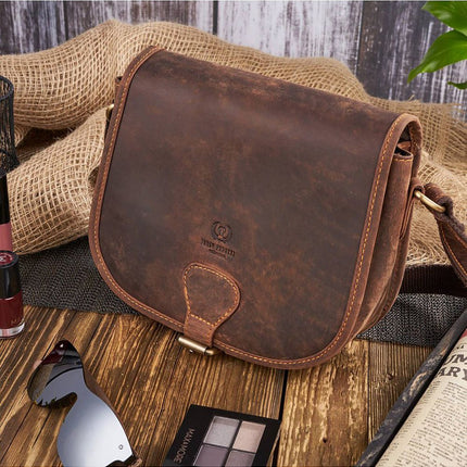 Women's Natural leather bag Galanter