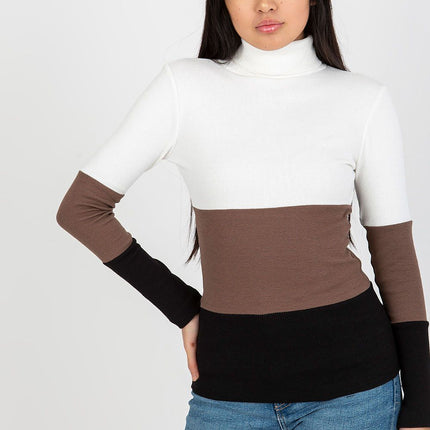 Damen-Rollkragenpullover Rue Paris