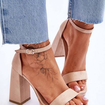 Women's Heel sandals Step in style