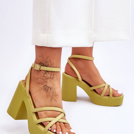 Women's Heel sandals Step in style