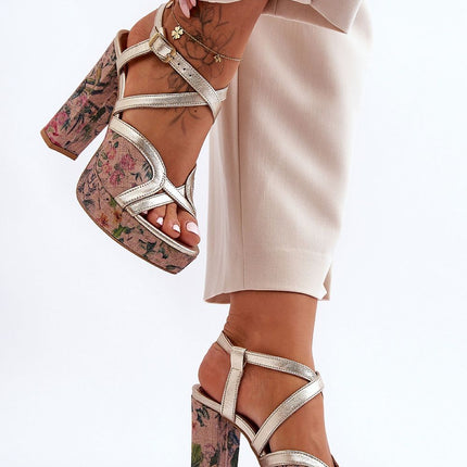 Women's Heel sandals Step in style