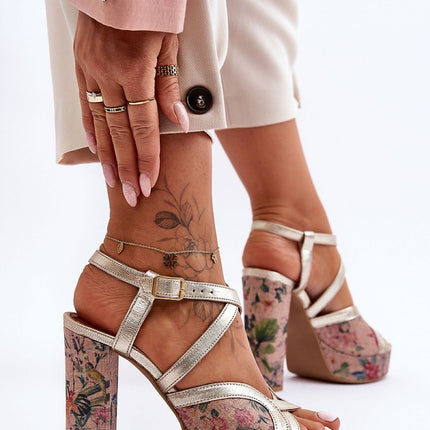 Women's Heel sandals Step in style