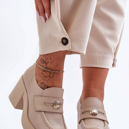 Women's Heeled low shoes Step in style