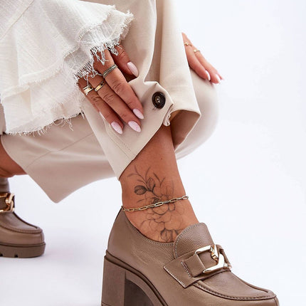 Women's Heeled low shoes Step in style