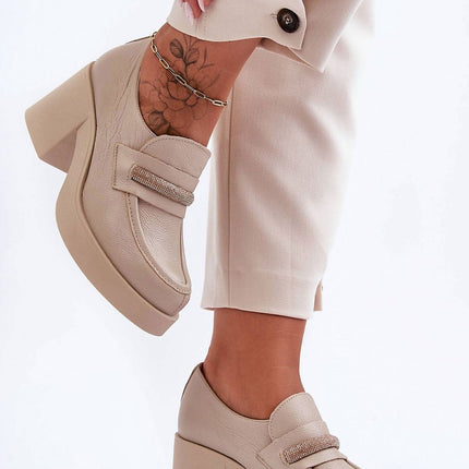 Women's Heeled low shoes Step in style